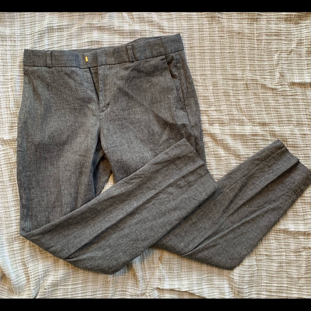 Banana Republic Linen-Cotton Avery Crop Pant